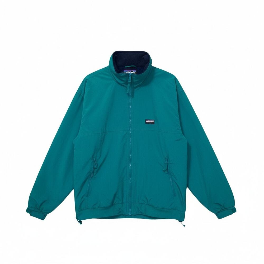 White Sierra Teal Ski Fleece‑Lined Bomber Jacket Men’s M – Retro Cozy Outdoor